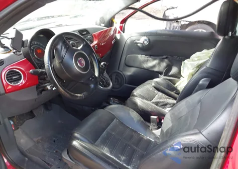 2012 Fiat 500 Sport z USA, uszkodzony, nr VIN 3C3CFFBR9CT208576